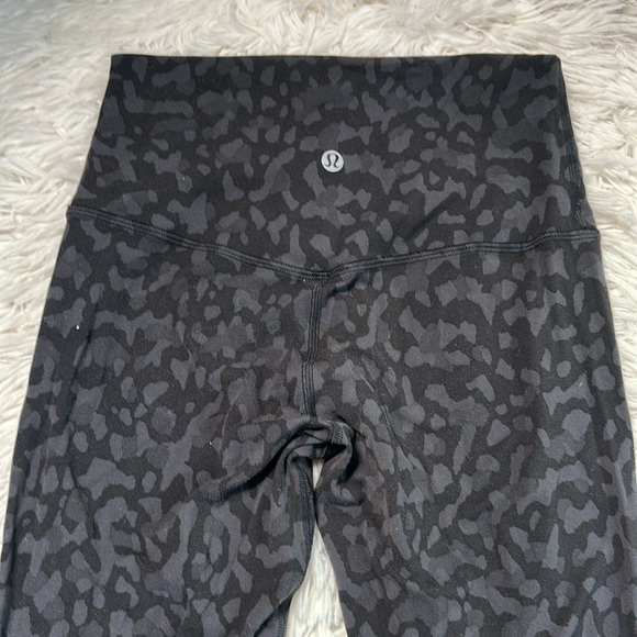 Lululemon Align Crop *21" Formation Camo Deep Coal Multi - Picture 4 of 6